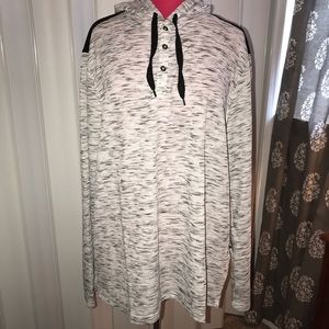 NWT Rock & Republic Waffle Knit Hooded Henley 🖤